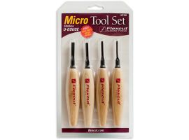 Flexcut Shallow U-Gouge Micro Tool Set