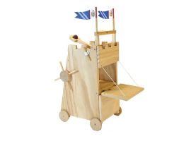Medieval Seige Tower Wooden Kit