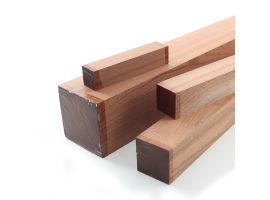 Sapele Spindle Blanks 32mm sq x 152mm