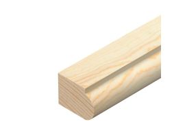 21mm x 15mm Redwood Pine Staff Bead 2.4 metre