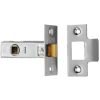 From The Anvil Nickel Plated 2.5" Tubular Mortice Latch - Nickel Plated
