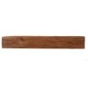 Oak Mantel Adzed Stained 180 x 180mm
