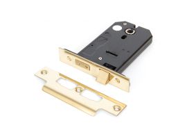 Polished Brass 5" 3 Lever Horizontal Lock