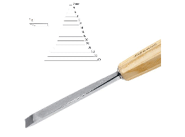 Pfeil Straight Single Bevel Chisel 1E