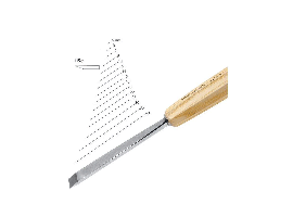 Pfeil Straight Single Bevel Skew Chisel No1SE