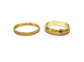 3" Brass Threaded Ring Set For Vessels