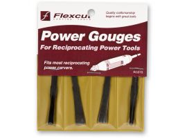 Flexcut 4 Piece Power Carving Detail Gouge Set