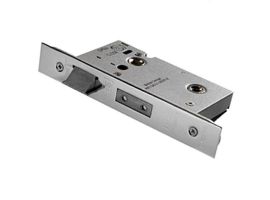 Bathroom Mortice Lock - Satin Stainless Steel