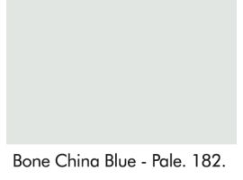 Bone China Blue Pale