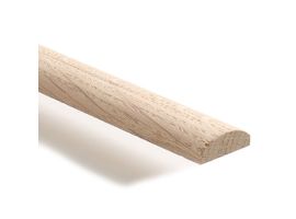 Oak D-shape moulding