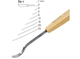 Pfeil Spoon Bent Chisel right skew No PF2AR