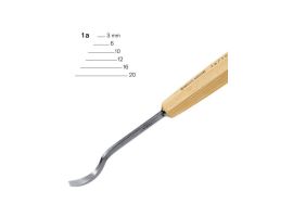 Pfeil Spoon Bent Chisels No1a