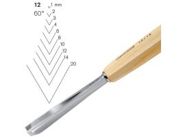 Pfeil Straight V-Parting Tools 60° No12