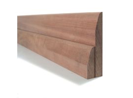 Sapele 20mm Chamfered Round Skirting & Architrave