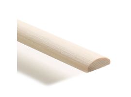 Tulipwood D-shape moulding