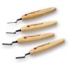 Flexcut Dogleg Chisel Micro Tool Set