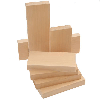 Lime Carving Blanks, 28mm, P.A.R, Rectangles