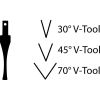 SK760 Flexcut #11 x 1/2" x 60 Soft V-Tool