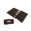 Narex Carving Starter 5 pce Set with Tool roll