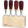 Pfeil Butt Chisel Set in Beech Holder