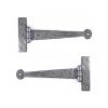 From The Anvil Pewter Patina Handmade T Hinge 9" (pair)