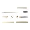 Planet Black Stripe 7mm Pen Kit Gold (5 Pack)