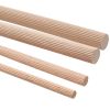 Fluted Beech Dowels