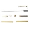 Planet 7mm Twist Slimline Pen Kit Gold (5 Pack)